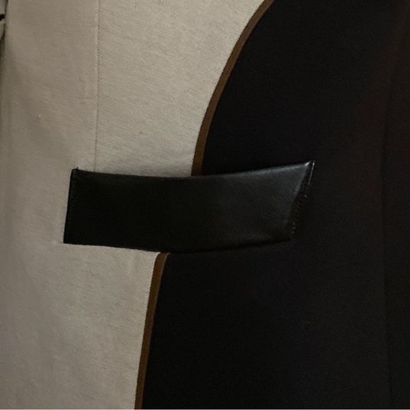 SOSKEN STUDIOS DESIGNED BY MARISA MINICUCCI- LINEN COTTON BLEND OVERSIZED BLAZER - Picture 10 of 15